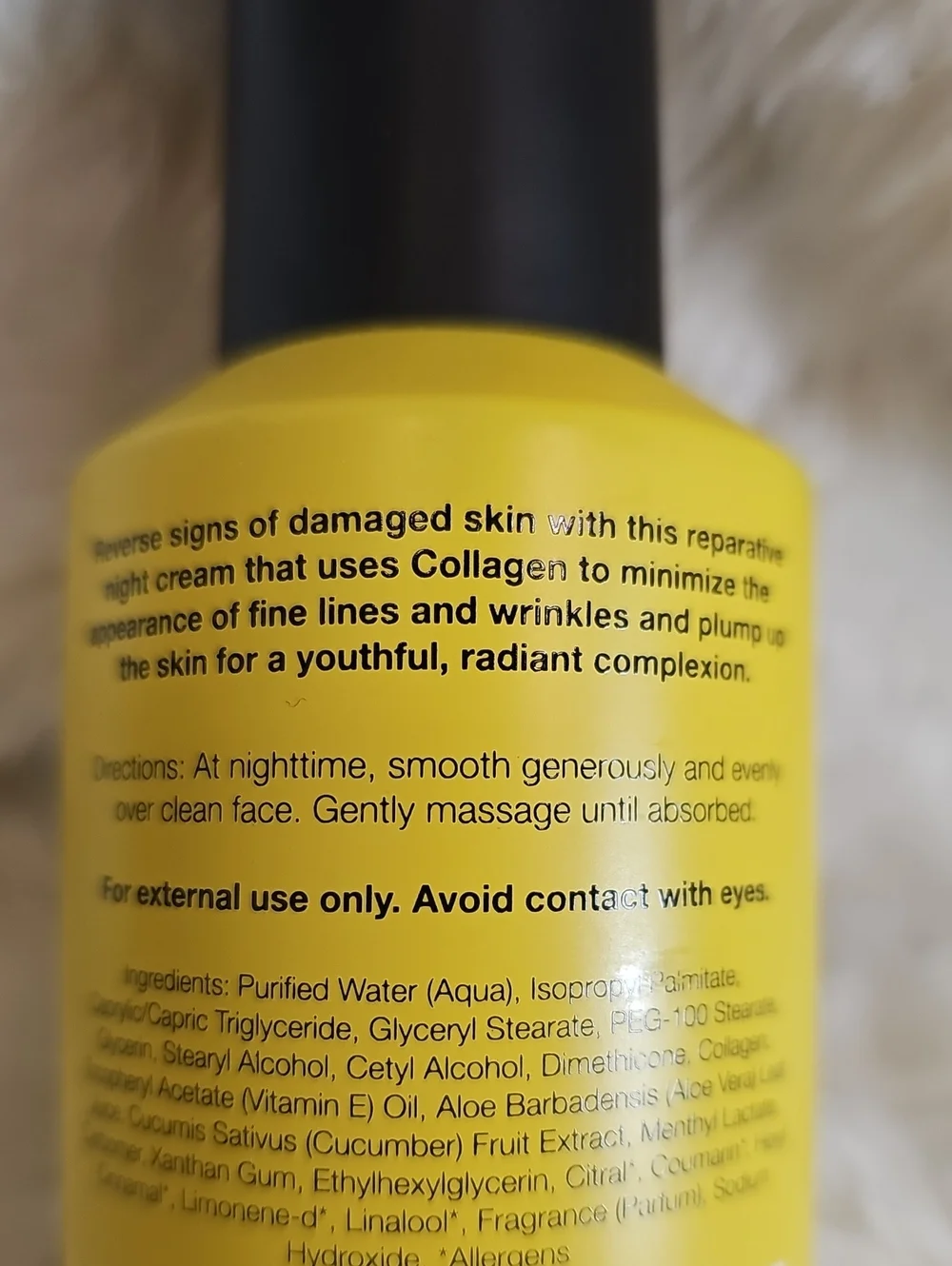 Here Beautiful Sleeping Repair Night Cream with Collagen 4 oz NWT